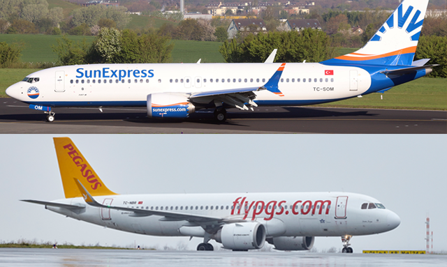 Pegasus ve Sunexpress