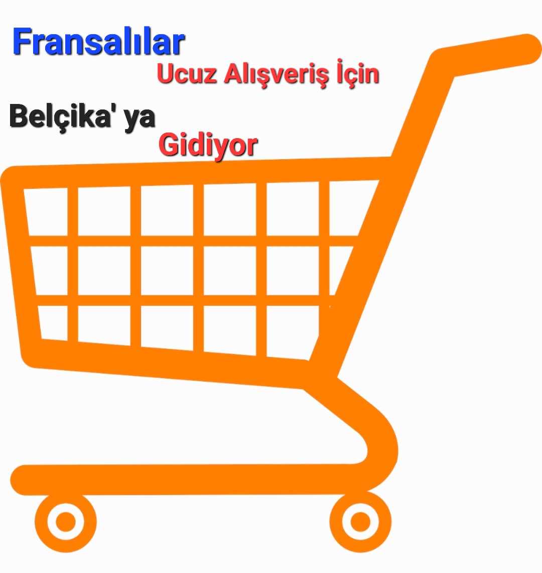 Belçikalılar ucuz alışveriş için Fransa’ya gidiyor