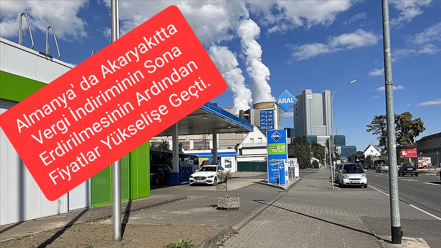Almanya’da Vergi İndirimininin Sona Ermesiyle Akaryakıt, Komşu Ülkelere Göre Daha Pahalı Hale Geldi