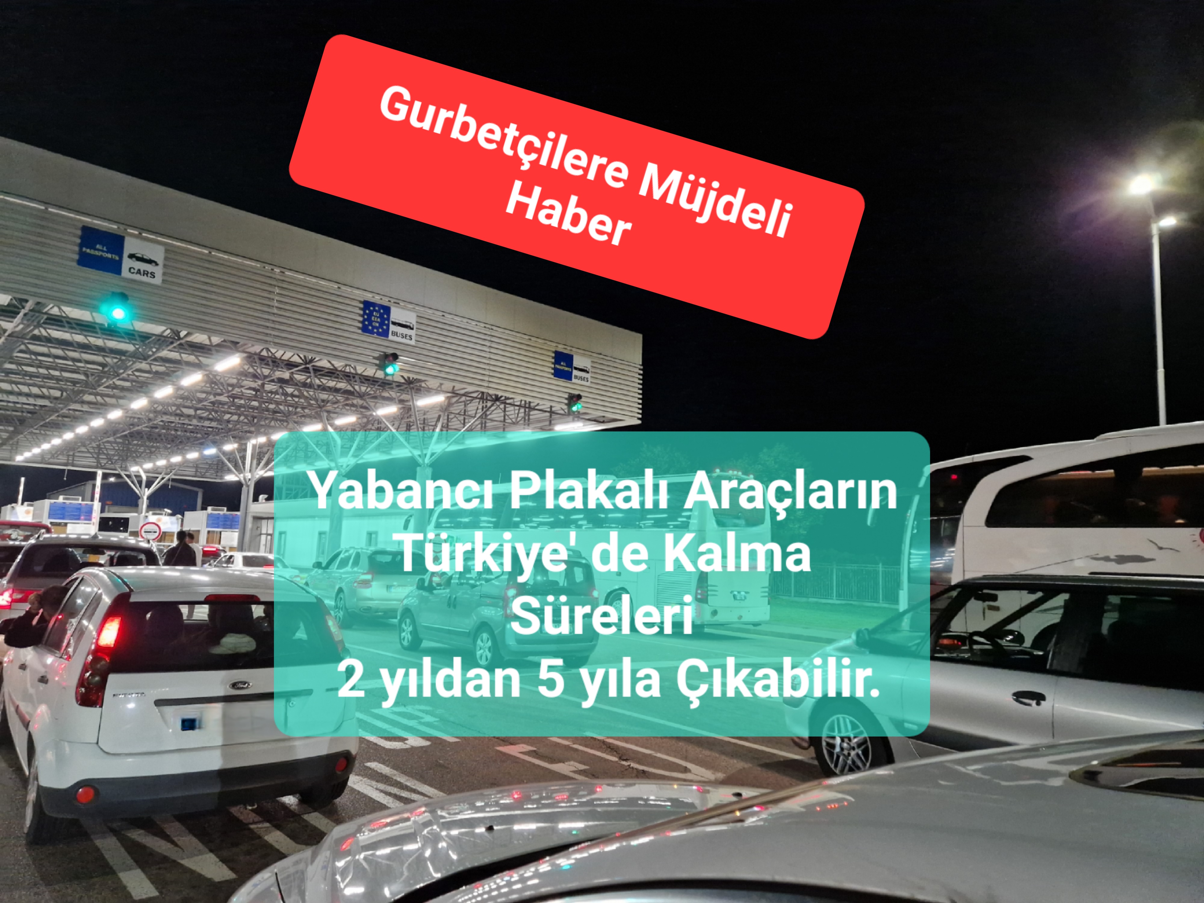 Gurbetçilere Müjdeli Haber