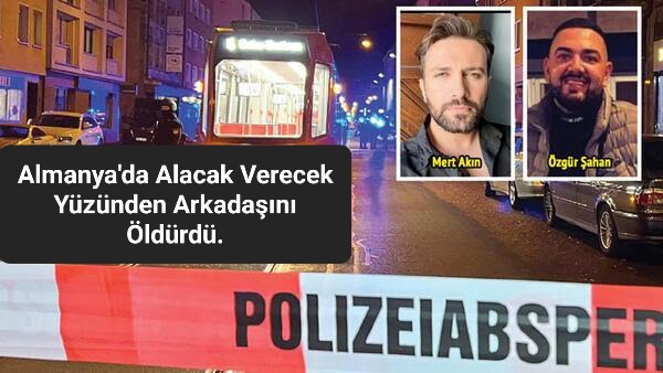Alacak-Verecek Yüzünden Arkadaşını Öldürdü.