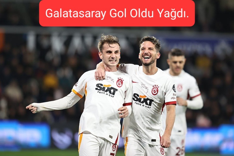 Galatasaray Gol Oldu Yağdı.