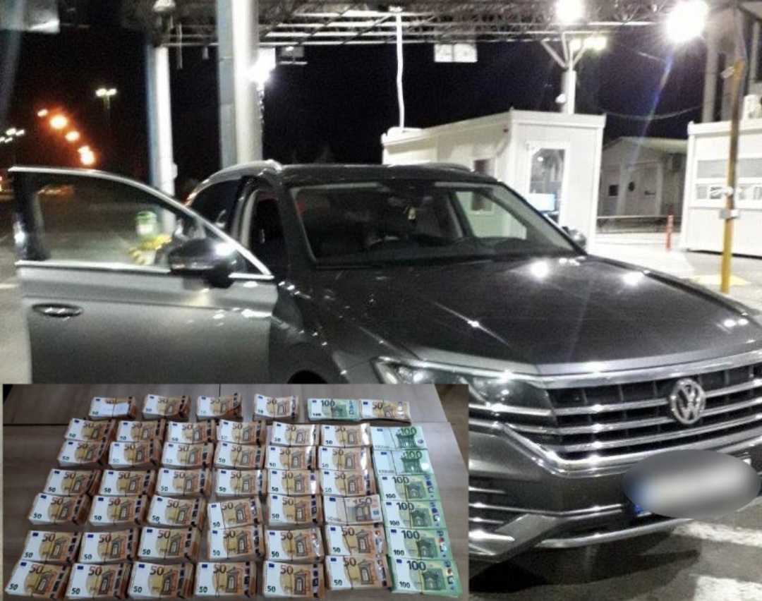 Sırbistan Sınırında Bir Araç İçerisinde 270.000 € Tespit Edildi.
