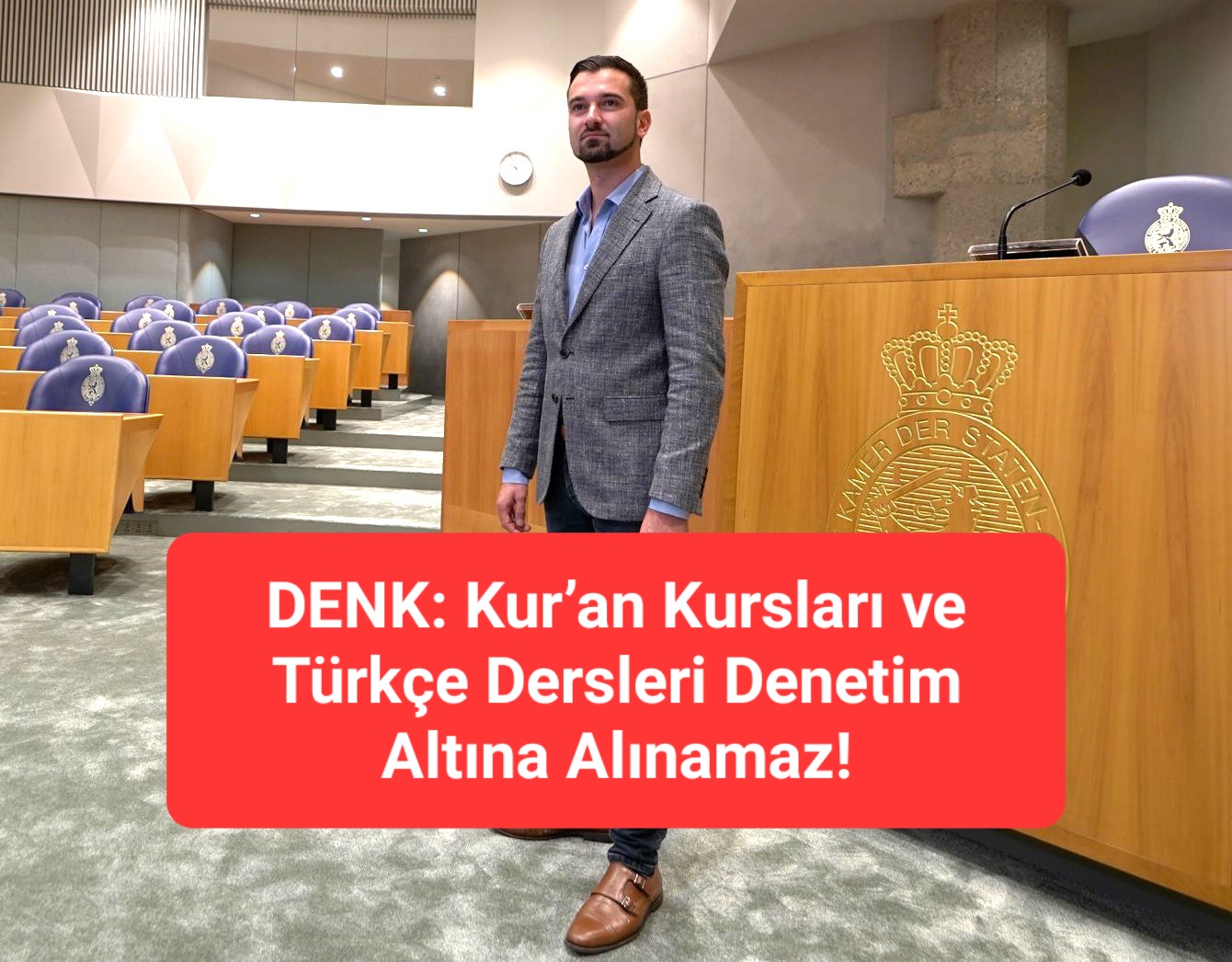 DENK: Kur’an Kursları ve Türkçe Dersleri Denetim Altına Alınamaz!