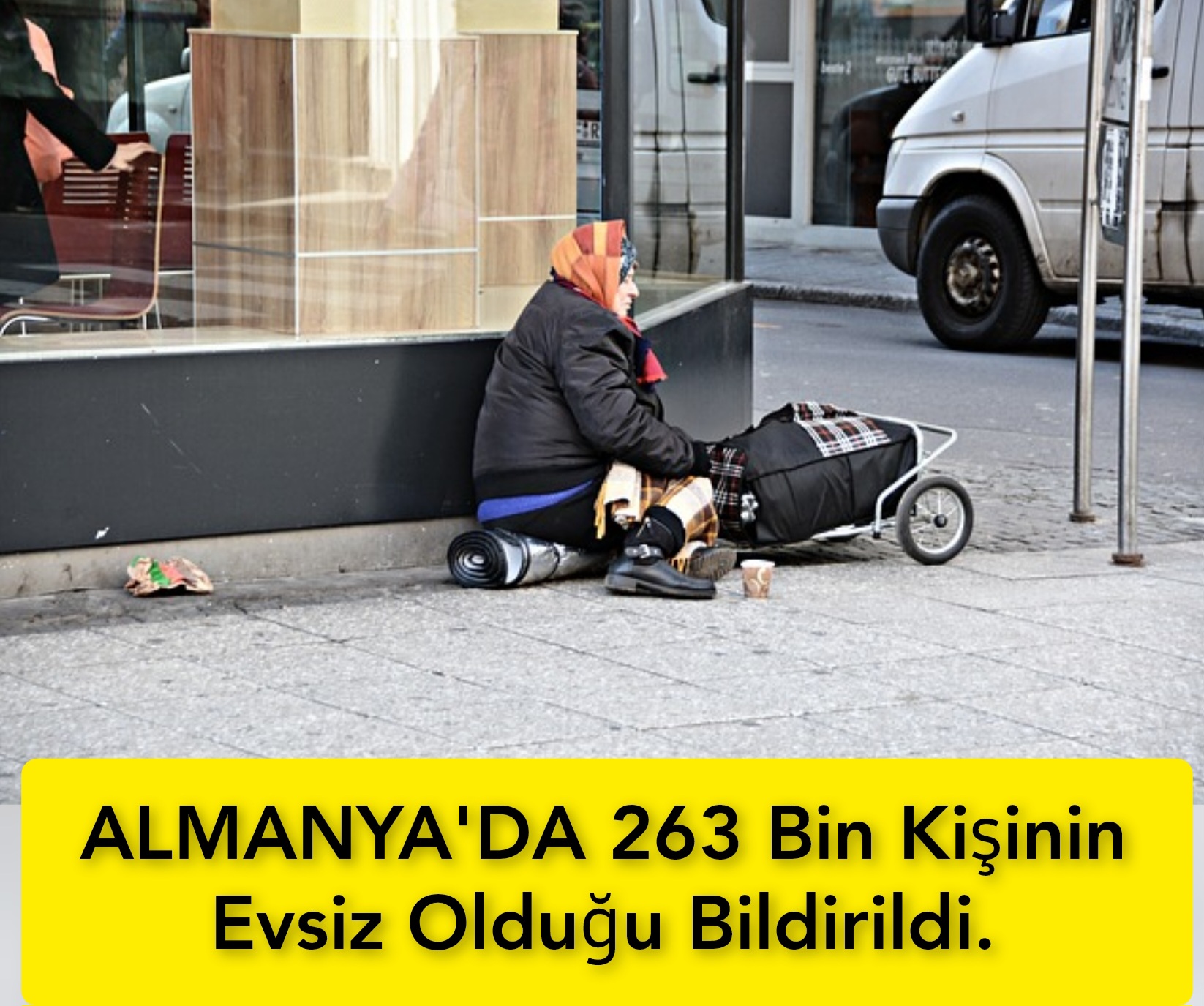 Almanya’da 263 Bin Evsiz Olduğu Bildirildi.