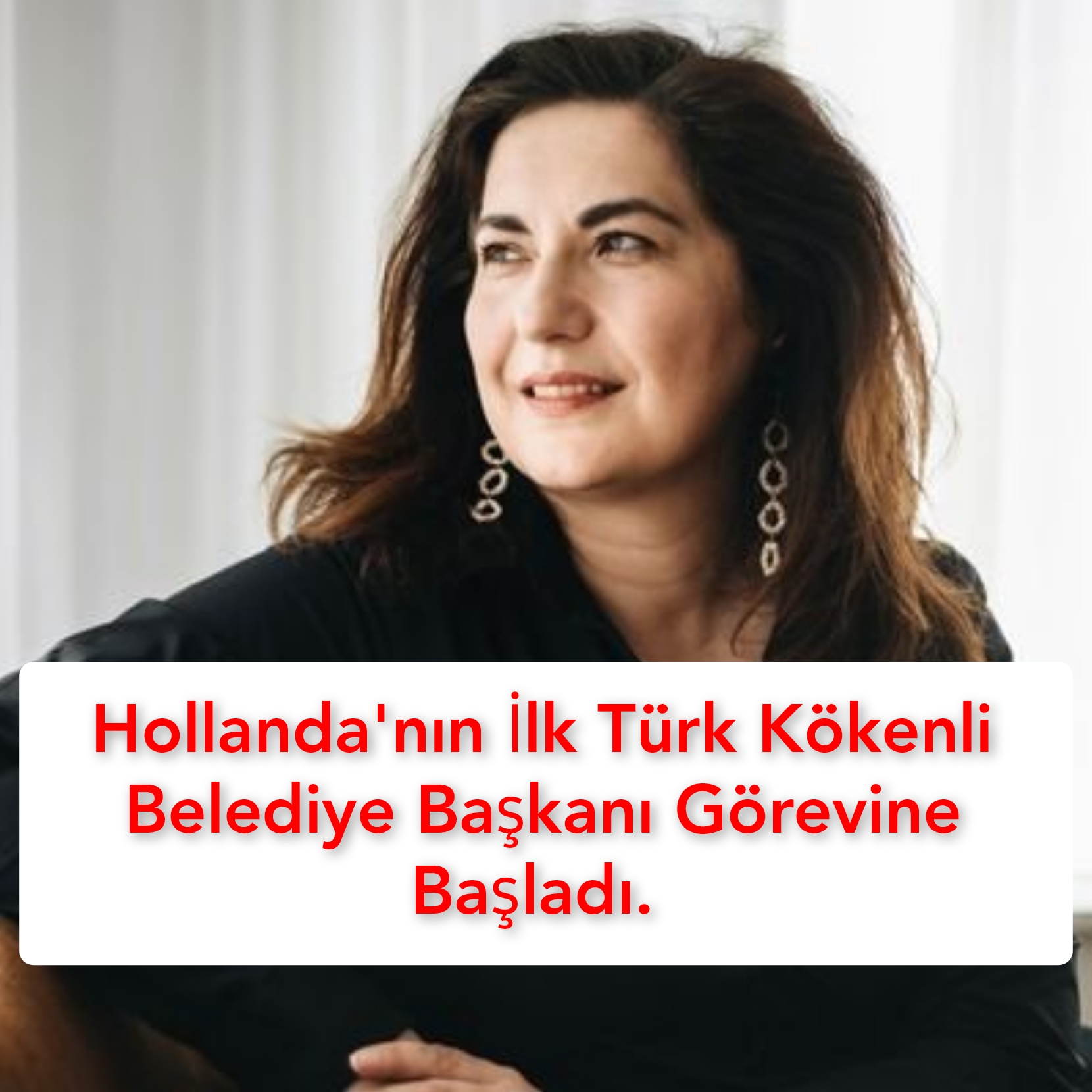 Hollanda’ nın İlk Türk Kökenli Belediye Başkanı Görevine Başladı.