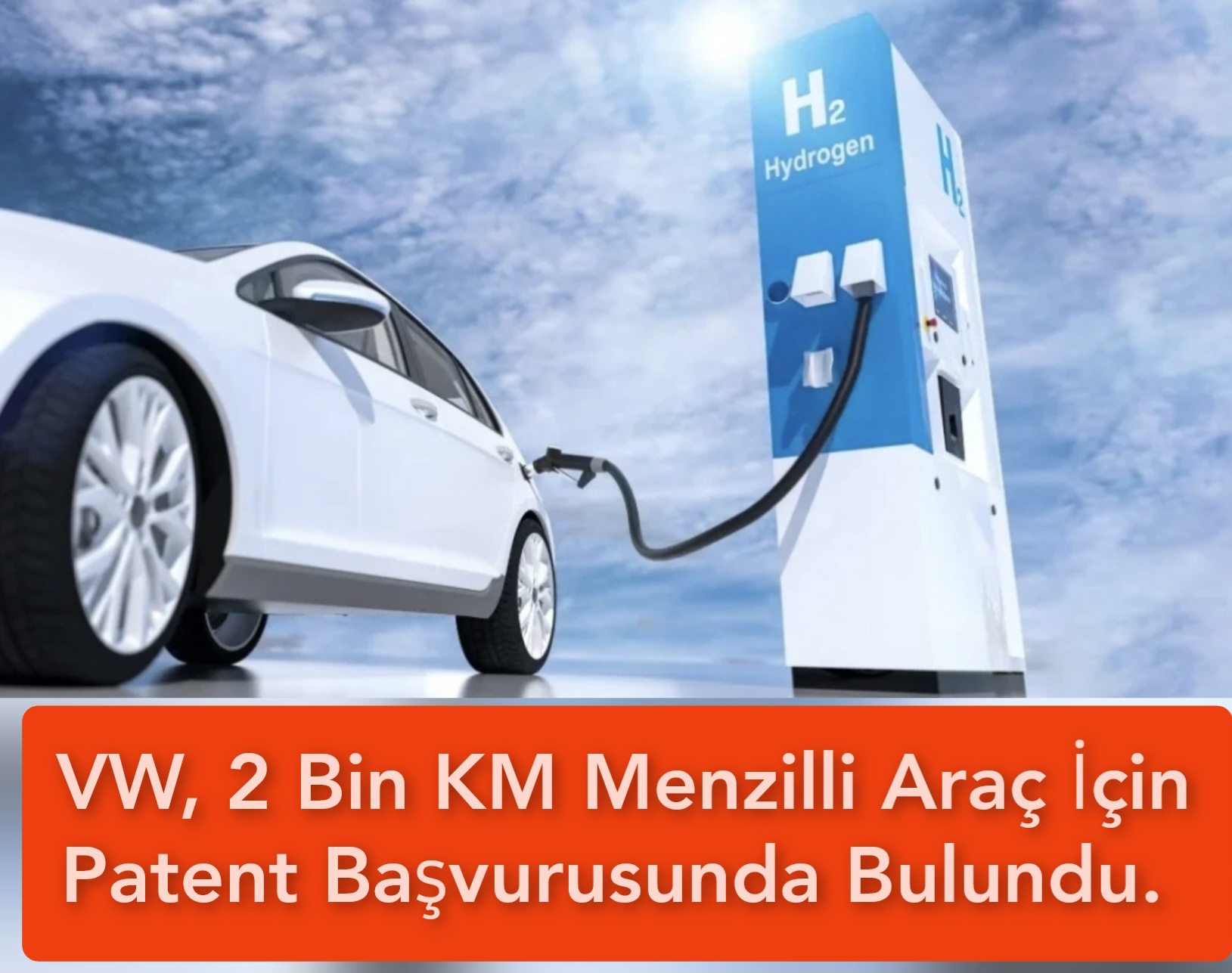 VW 2 bin KM Menzilli Araç İçin Patent Başvurusunda Bulundu.