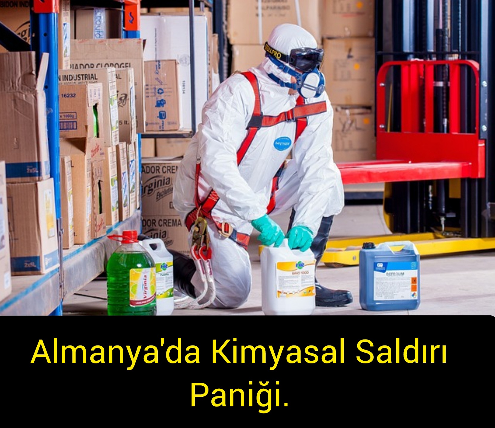 Almanya’da kimyasal saldırı hazırlığında oldukları gerekçesiyle 2 kişi gözaltına alındı