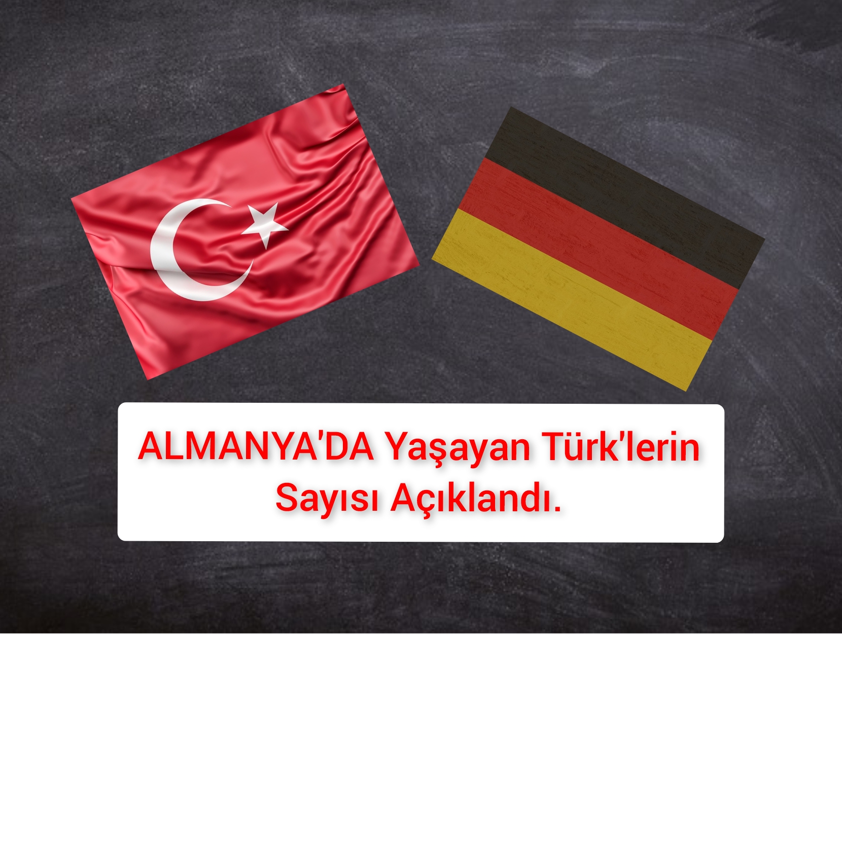 Almanya’da Yaşayan Türk’lerin Sayısı Açıklandı.