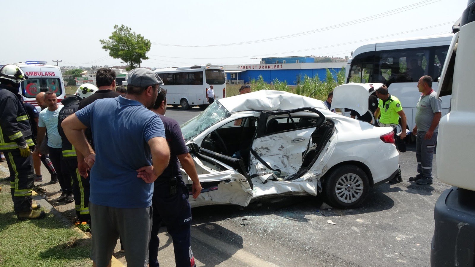 Gurbetçi Vatandaş Trafik Kazasında Hayatını Kaybetti.