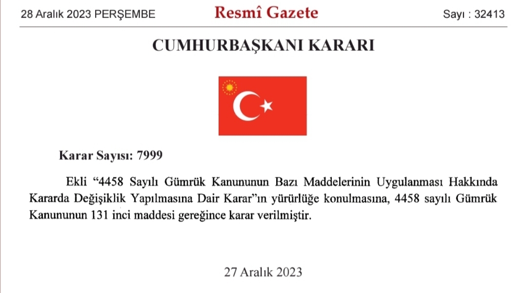 Yabancı Plakalı Araçlar İçin 2+2 Yıl Resmi Gazetede Yayımlandı.