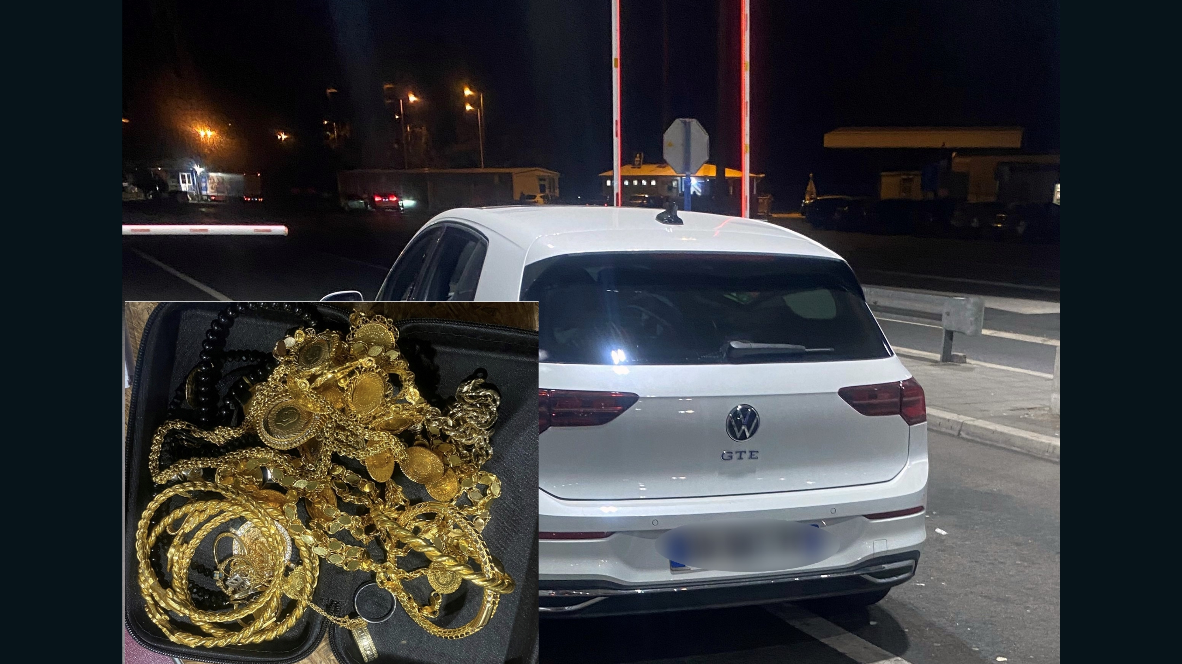 Türkiye’ye Giden Otomobilde 25.000 Avro Değerinde Altın Ele Geçirildi.