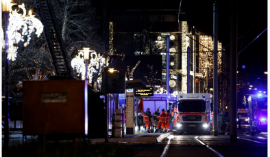 Almanya’da Magdeburg’ta kalabalığın arasına otomobil daldı: 2 ölü