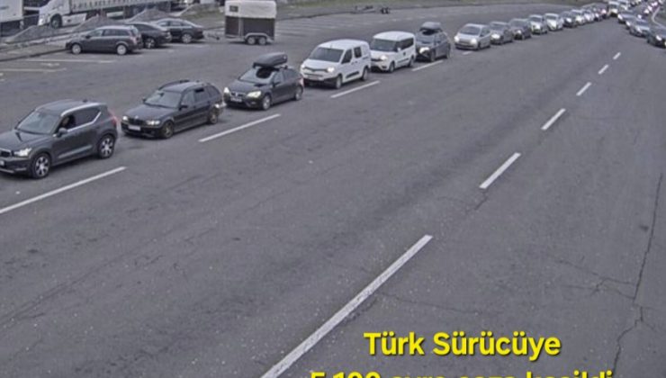 Hırvatistan’da Türk Sürücüye 5.100 Avro Ceza Kesildi.