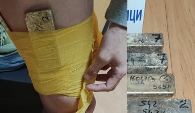 Türkiye’ye Giden Aracın Sürücüsünün Üzerinde 665 Bin Avro Değerinde Altın Yakalandı.