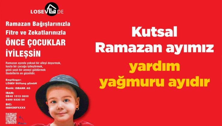 Mübarek Ramazan ayımız rahmet ve yardım ayıdır.