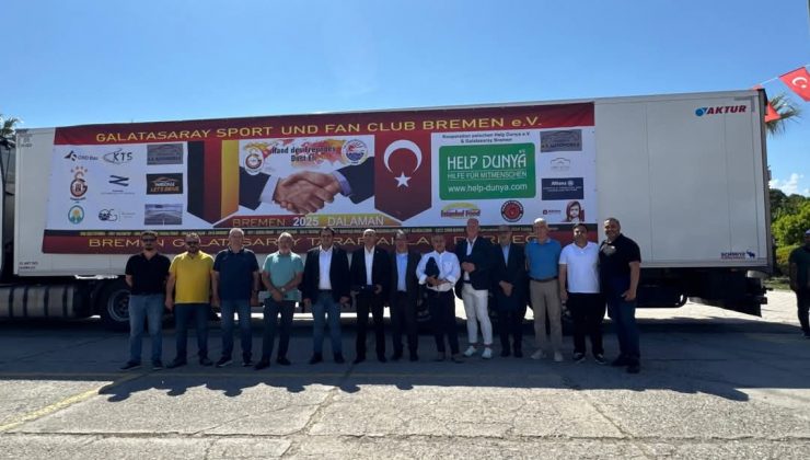 Galatasaraylı Gurbetçiler, Türkiye’ye Bir Tır Dolusu Yardım Gönderdi.