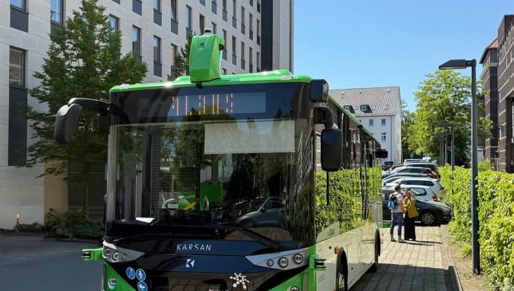 Yerli Marka Karsan,  ‘ Sürücüsüz Otobüs ‘  İle Almanya’da Bir İlki Gerçekleştirdi.