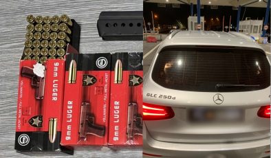 Sırbistan Sınır Kapısı’nda Bir Araç İçerisinde, Tabanca Mermileri Yakalandı.