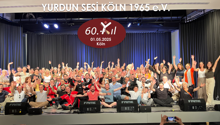 Köln’de ”60.Yıl Yurdun Sesi Kültür Şenliği” Rüzgarı Esti