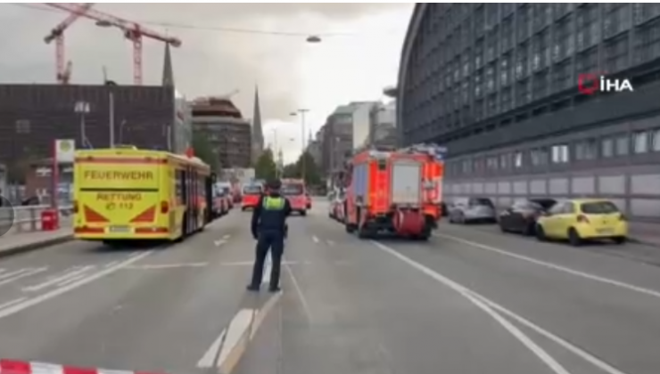 Hamburg’da tren garında bıçaklı saldırı: 3 ağır 12 yaralı