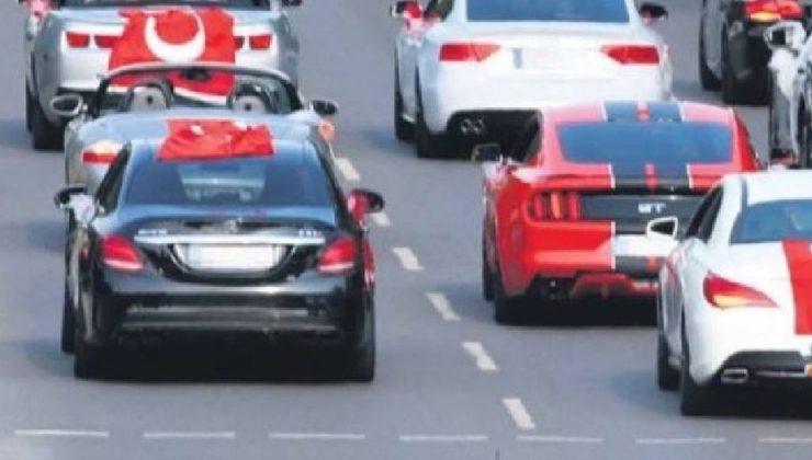 Düğün Konvoyuna Katılan Gurbetçilere Ait 20 Araç Trafikten Men Edildi.