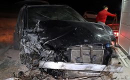 Alkollü Sürücü, Gurbetçi Ailenin Aracına Çarptı: 3 Yaralı.
