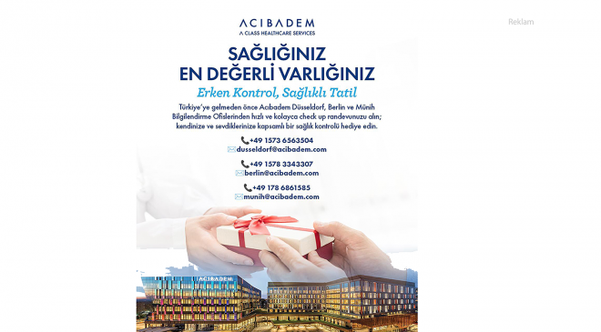 SAĞLIĞINIZ EN DEĞERLİ VARLIĞINIZ