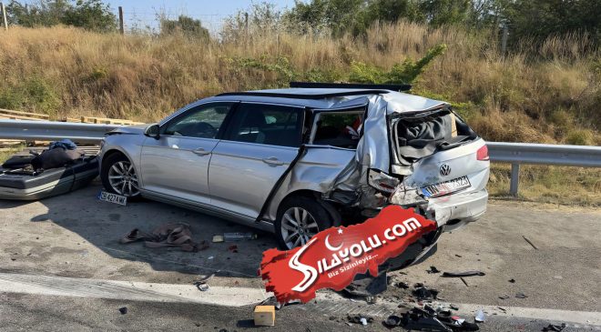 Sıla Yoluna Çıkan Gurbetçi Çift, Trafik Kazasına Karıştı.