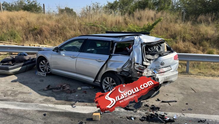 Sıla Yoluna Çıkan Gurbetçi Çift, Trafik Kazasına Karıştı.