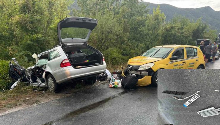 Sıla Yolunda Feci Kaza: 1 Gurbetçi Vatandaş Hayatını Kaybetti 2 Ağır Yaralı.