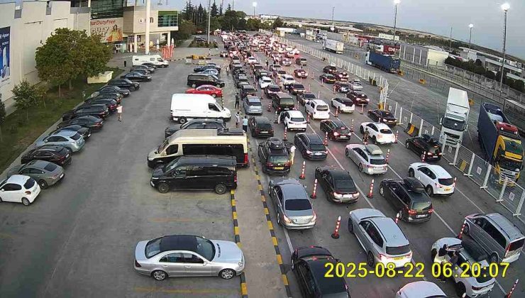 Ağustos’un Son Haftasında Dönüş Trafiği Alarm Veriyor!