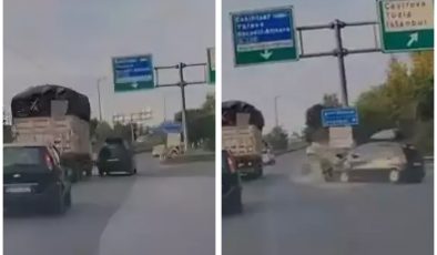 Gurbetçi Vatandaşın Kaza Yapmasına Sebep Olan Kamyon Şoförü Olay Yerinden Kaçtı.
