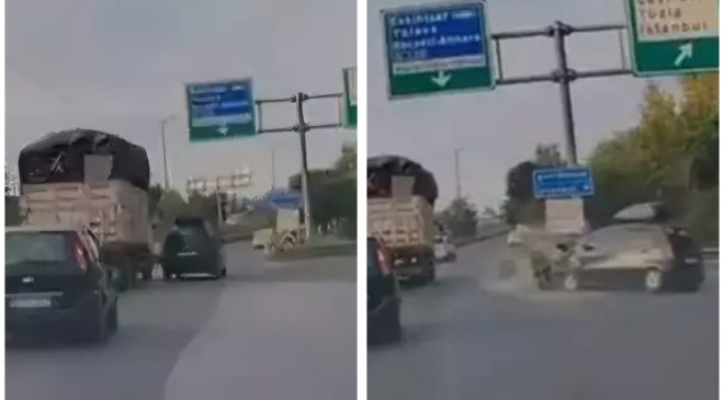 Gurbetçi Vatandaşın Kaza Yapmasına Sebep Olan Kamyon Şoförü Olay Yerinden Kaçtı.