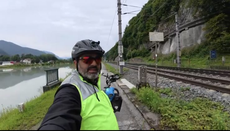 Hamburg’tan Başlayan Bisikletle Sılayolu Yolculuğu 50 Gün Sonra Yalova’da Son Buldu