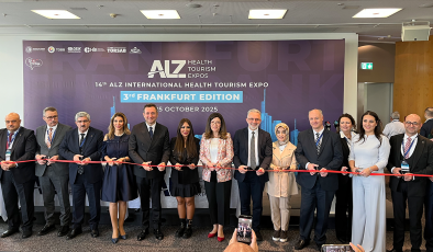 ALZ 3. Frankfurt Uluslararası Sağlık Turizm Fuarı, Messe Frankfurt’ta Açıldı