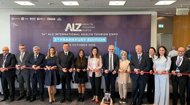 ALZ 3. Frankfurt Uluslararası Sağlık Turizm Fuarı, Messe Frankfurt’ta Açıldı