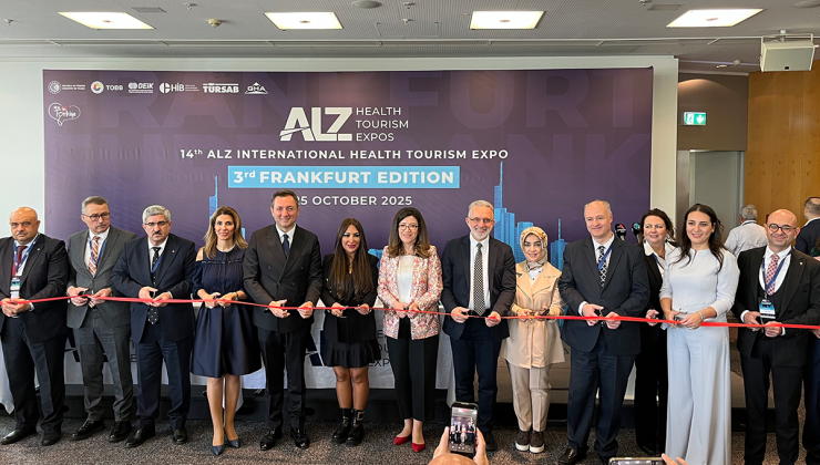 ALZ 3. Frankfurt Uluslararası Sağlık Turizm Fuarı, Messe Frankfurt’ta Açıldı
