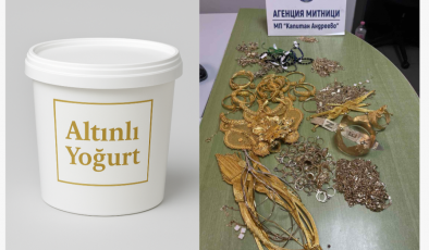 Türkiye’den Gelen Araçta, Yoğurdun İçerisine Gizlenmiş Şekilde 114 Bin Avro Değerinde Altın Takı Ele Geçirildi.