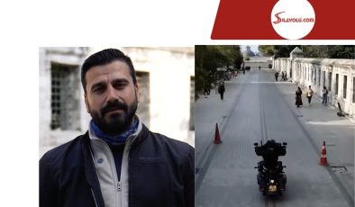 Umre Seyahati İptal Olan Gurbetçi Vatandaş, Motorsikletiyle Çıktığı Kutsal Yolculukta Hedefine Ulaştı.