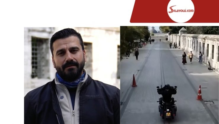 Umre Seyahati İptal Olan Gurbetçi Vatandaş, Motorsikletiyle Çıktığı Kutsal Yolculukta Hedefine Ulaştı.