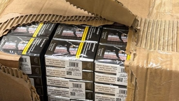 Türkiye’den Almanya’ya Gelen Araçta, 13.270 Paket Sigara Yakalandı.