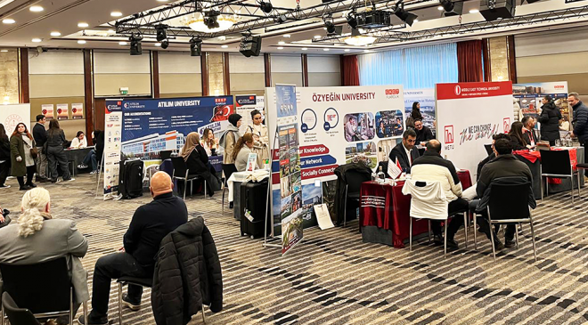 Köln’de Türk Üniversiteleri Tanıtım Fuarı Düzenlendi