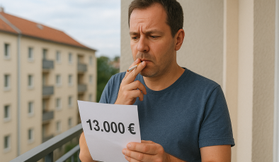 Balkonda Sigara İçen Adama 13.000 Avro Ceza Kesildi.