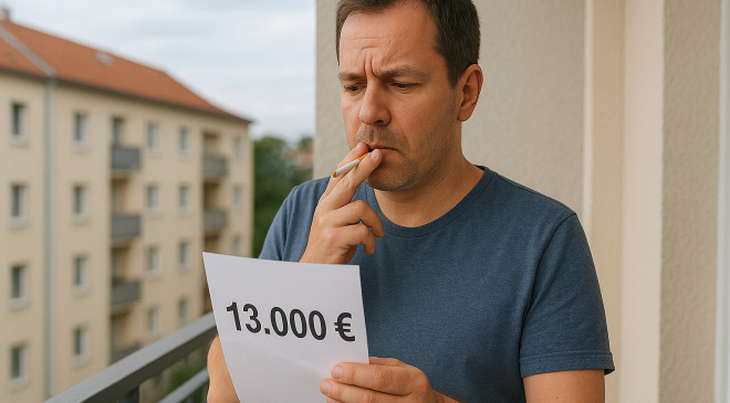 Balkonda Sigara İçen Adama 13.000 Avro Ceza Kesildi.