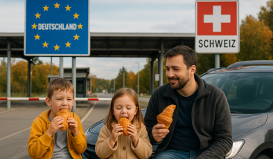 Gurbetçi Babaya Sınır Kapısında, Kruvasan Sebebiyle Ceza Yazıldı.