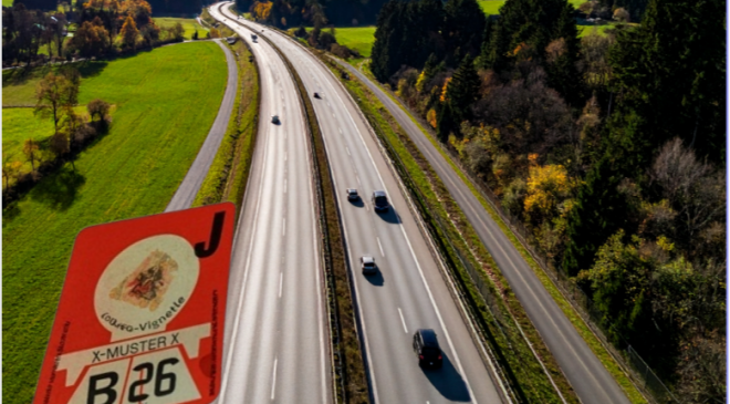 Avusturya Otoyollarında Köklü Değişiklik! Yapıştırmalı Vinyet Tarih Oluyor