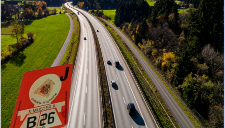 Avusturya Otoyollarında Köklü Değişiklik! Yapıştırmalı Vinyet Tarih Oluyor