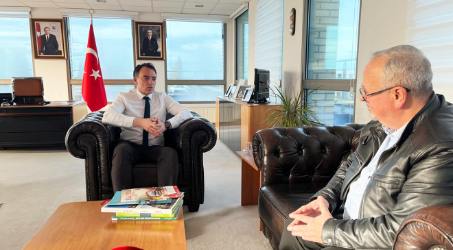 Sılayolu olarak Düsseldorf Başkonsolosluğu’na nezaket ziyaretinde bulunduk