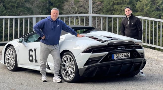 Gurbetçi Vatandaş Köyüne Lamborghini İle Gitti, Videoyu Milyonlar İzledi.